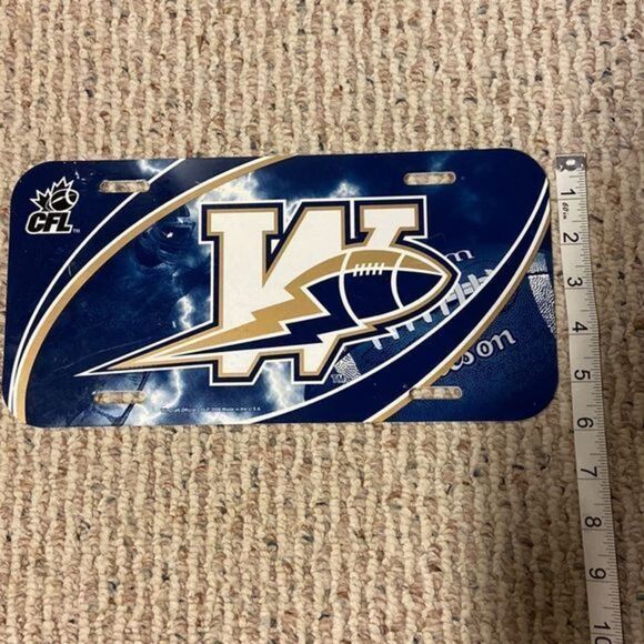 NWT CFL LICENSE PLATE - Picture 3 of 8